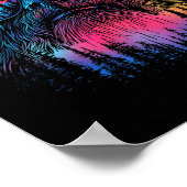 Outdoor Sasquatch Men Women Kinder Funny Bigfoot S Poster (Ecke)