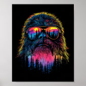 Outdoor Sasquatch Men Women Kinder Funny Bigfoot S Poster (Vorne)