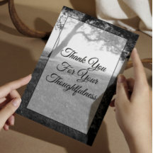 Outdoor Shade Black & White Wedding