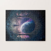 Outdoor Space Surreal Fantasy Art Puzzle (Horizontal)