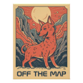 Outdoor Spirit | Mountain Dog Adventure Poster (Vorderseite)