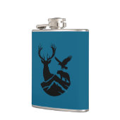 Outdoor-Sportler-Flasche Flachmann (Links)