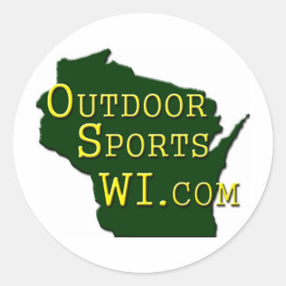 Outdoor Sports WI - Logo Runder Aufkleber