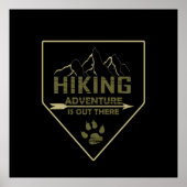 Outdoor-Wandererlebnis Poster (Vorne)