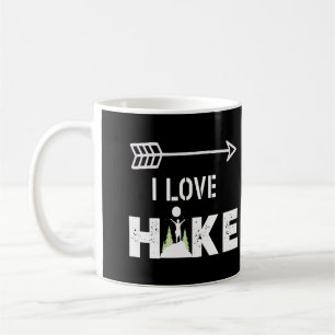 Outdoor Wandern Natur Lover Design Kaffeetasse