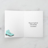 Outdoor-Wandern und Camping-Fanggerät Personalisie Karte (Innenseite)