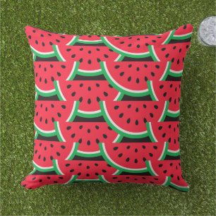 Outdoor-Wassermelonen-Wurfkissen Kissen