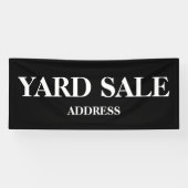 Outdoor-Yard-Verkaufsbanner, Grossgartentabels Banner (Horizontal)