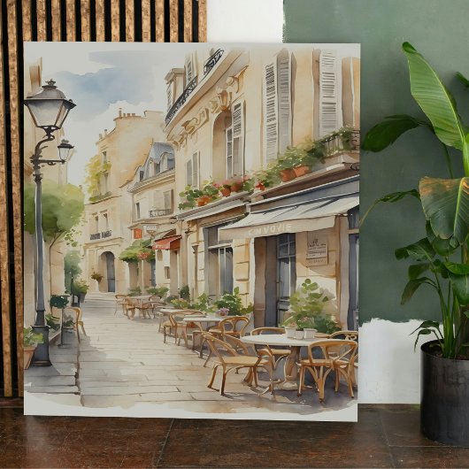 Outdoorfallszene Poster