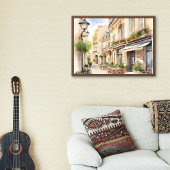 Outdoorfallszene Poster