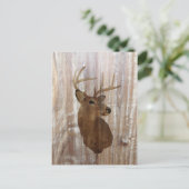 Outdoorsman-Western Primitive Scheunenbaum Postkarte (Stehend Vorderseite)