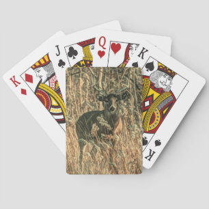 Outdoorsman Wildnis Camouflage Spielkarten