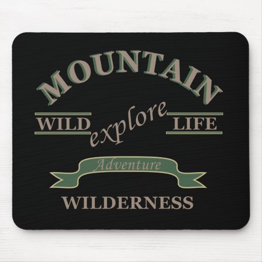 Outdoorwanderer Mousepad (Vorne)