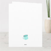 Outdoorwanderung und Camping-Zahnrad Personalisier Karte (Rückseite)