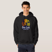 Outer Banks 2023 Carolina Sunset Beach Retro Hoodie (Vorne ganz)