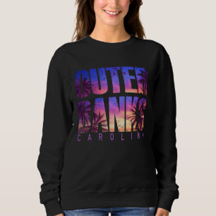Outer Banks Carolina Sommerferien passende Fami Sweatshirt