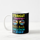 Outer Banks Family Vacay Vacation 2026 Straight Tr Kaffeetasse (Links)