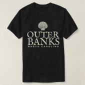 Outer Banks , North Carolina Beach Tee  (Design vorne)
