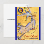 Outer Banks Postkarte (Vorne/Hinten)