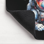 Outer Bunny Ostertag Rabbit Usa Fun Space Mousepad (Ecke)