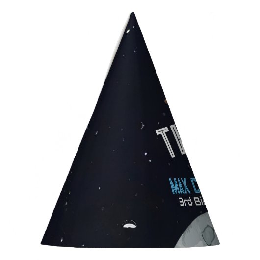 Outer Space Astronaut Any Age Birthday Partyhütchen (Links)