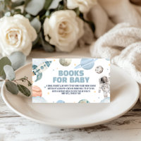 Outer Space Astronaut Bücher für Baby Karte