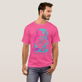 Outer Space Dj Astronaut Edm T-Shirt (Vorne ganz)