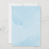 Outer Space First Trip Around the Sun 1st Birthday Einladung (Rückseite)