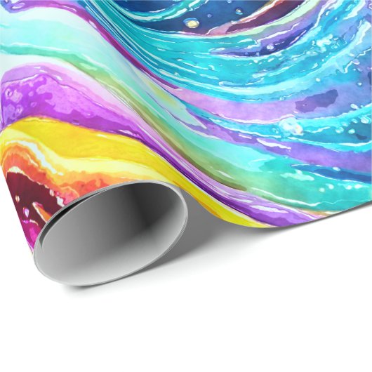 OUTER SPACE | GALAXY DESIGN GESCHENKPAPIER (Rolleneckpunkt)