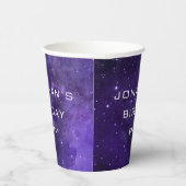 Outer Space Galaxy Party | Kindergeburtstag Astron Pappbecher (Rechts)