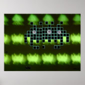 Outer Space Invader Kingdom Poster (Vorne)