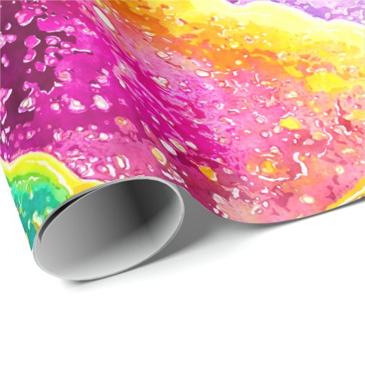 OUTER SPACE | MODERN GALAXY GESCHENKPAPIER (Rolleneckpunkt)