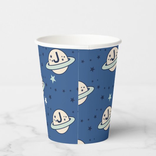 Outer Space Out of this World Birthday Pappbecher (Rechts)