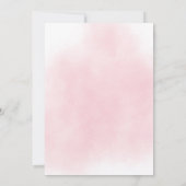 Outer Space Planets Astronaut Girl Birthday Einladung (Rückseite)