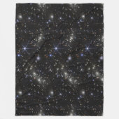 Outer Space Stars Galaxies Solar System Fleecedecke (Vorderseite)