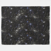 Outer Space Stars Galaxies Solar System Fleecedecke (Vorderseite (Horizontal))