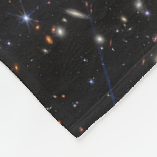 Outer Space Stars Galaxies Solar System Fleecedecke (Ecke)
