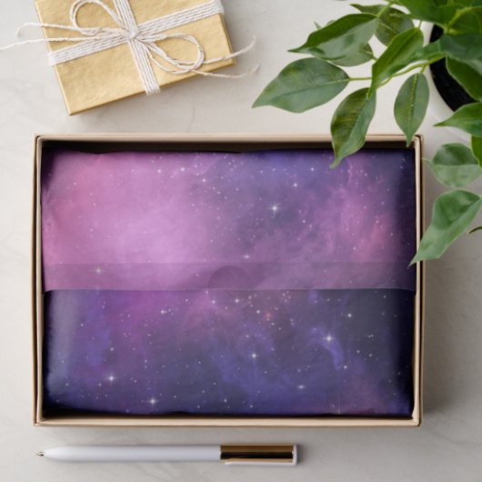 Outer Space Stars Universe Galaxy Eternity Spirit Seidenpapier (Geschenk)