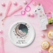 Outerspace Celestial Stars Baby Dusche Pappteller (Party)