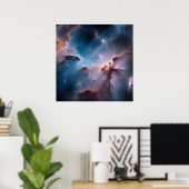 Outerspace Nebel Poster (Heimbüro)