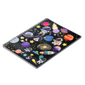 Outerspace Notebook Notizblock (Linke Seite)