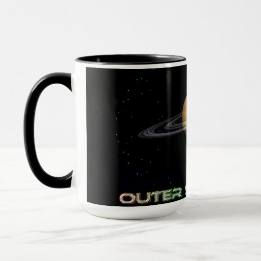 OuterSpaceCafe Saturn-Tasse Tasse (Links)