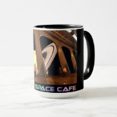 OuterSpaceCafe-Tisch mit View-Tasse Tasse (VorderseiteRechts)