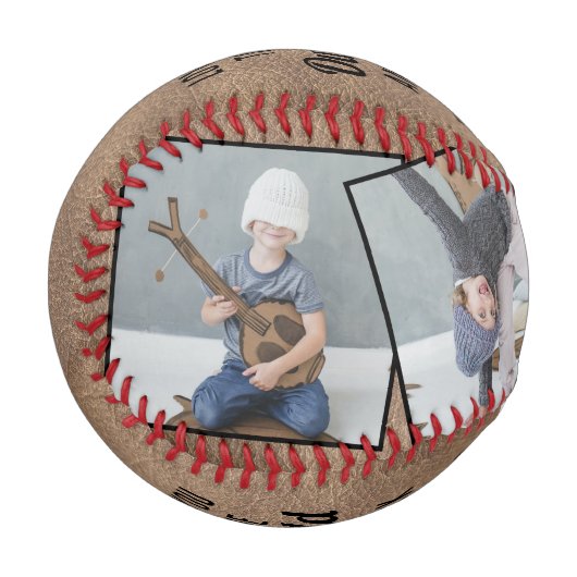 Outfield Kids Photo Collage Baseball (Vorderseite Links)