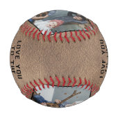 Outfield-Kinder-Fotocollage Baseball (Rückseite)