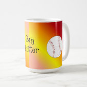 Outfield-Schlagmann Kaffeetasse (VorderseiteRechts)