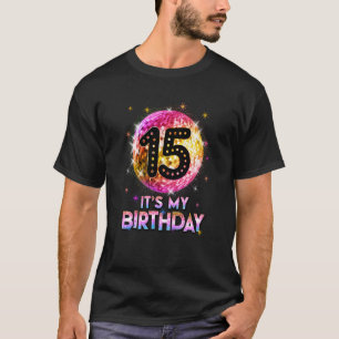 Outfit für den 15. Geburtstag für Mädchen 1970er R T-Shirt