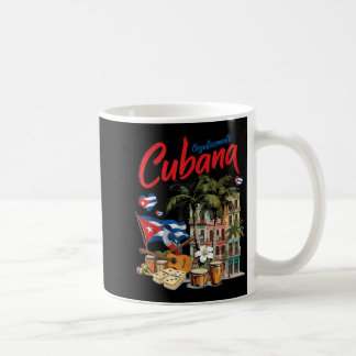 Outfit-Idee mit kubanischer Flagge für Frauen late Kaffeetasse