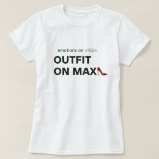 Outfit On Max Mode roter Absatz T-Shirt