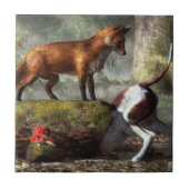 Outfoxed Fliese (Vorderseite)